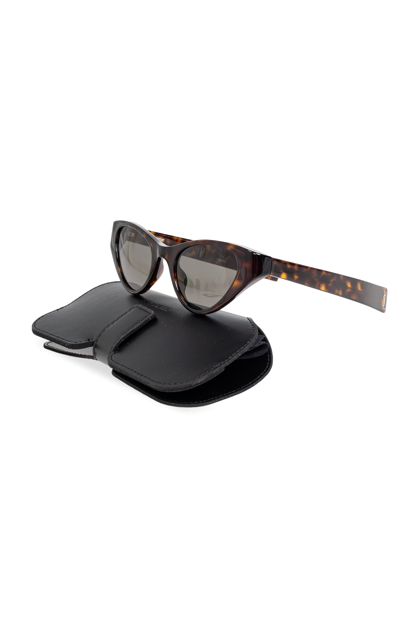 サングラス Saint Laurent 'SL M144' sunglasses Brown Sunglasses SL M144 Saint Laurent - Vitkac Canada
